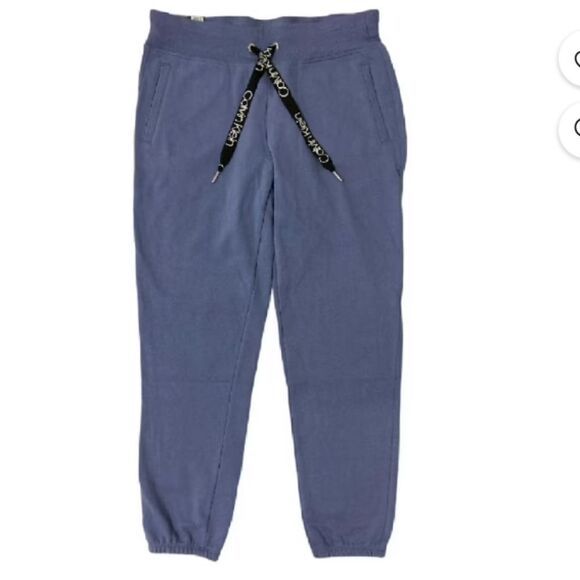 Calvin Klein cozy relaxed fit sweatpants with drawstring waist size XL in Dusk - Picture 1 of 3